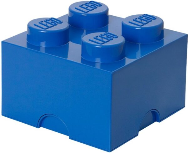 4 stud Blue Storage Brick