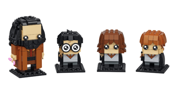 Harry, Hermione, Ron & Hagrid