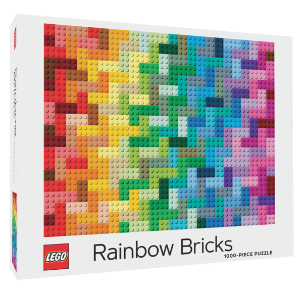 Rainbow Bricks 1,000-Piece Puzzle