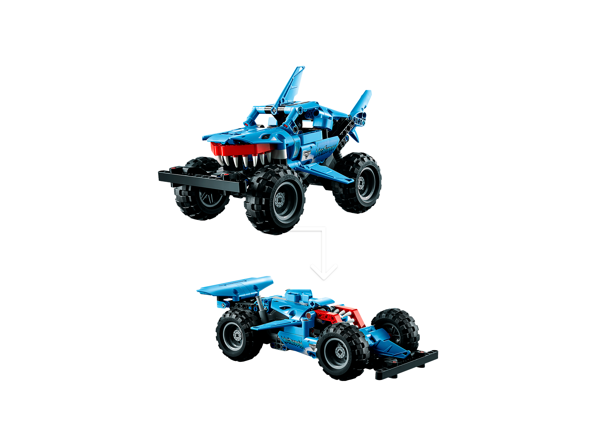 Monster Jam Megalodon Brick Search