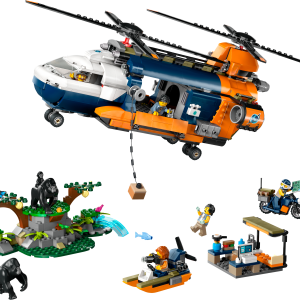 Jungle Explorer Helicopter at Base Camp