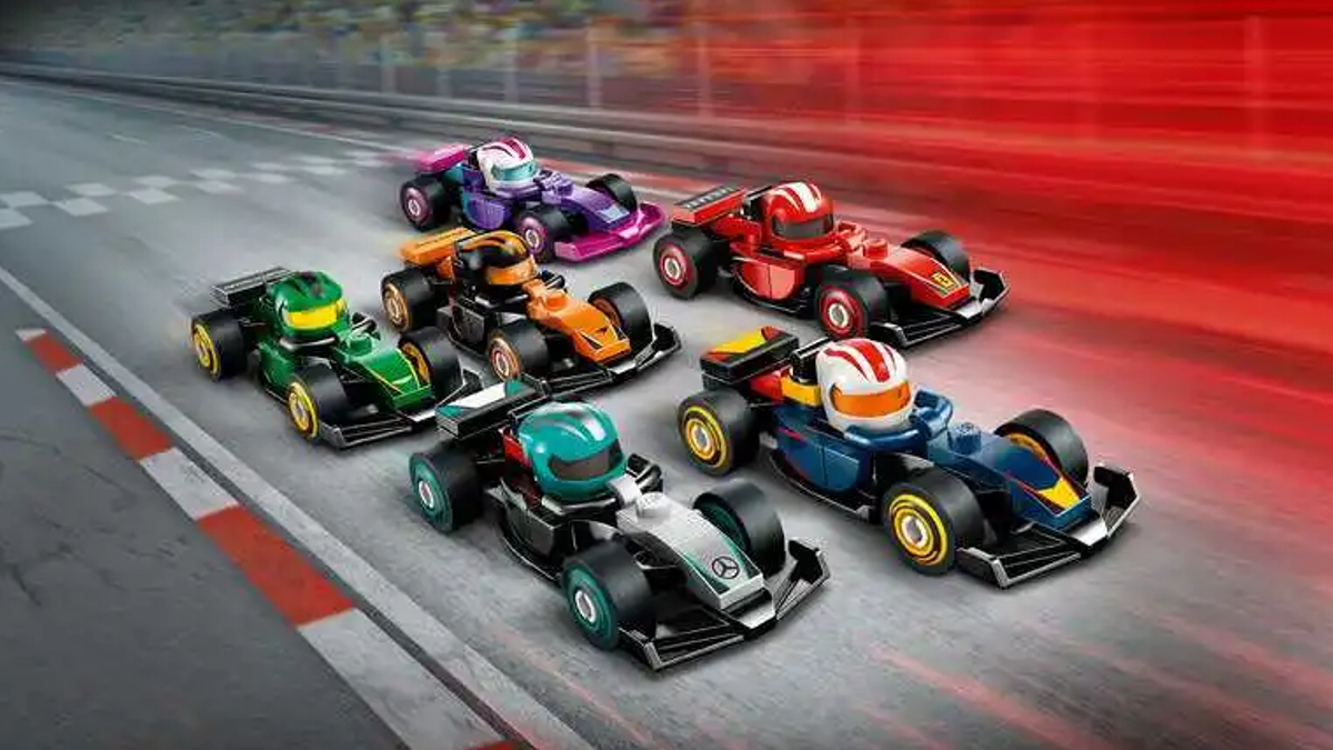 LEGO F1 Collectible Race Cars on sale now